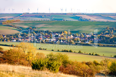 Landscape in the autumn