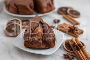 Schokoladen Birnen Kuchen