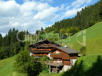 Häuser im Zillertal