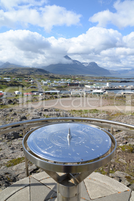 Aussichtspunkt bei Djuoivogur, Island