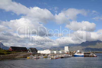 Hafen von Djupivogur, Island