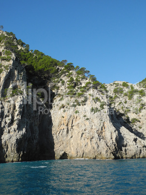 Küste an der Victoria-Halbinsel, Mallorca