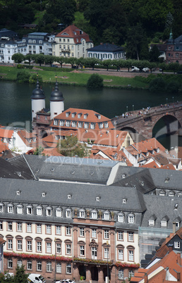 Blick über Heidelberg