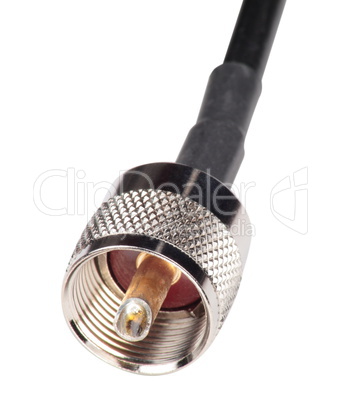 PL259 Connector with Cable Isolated