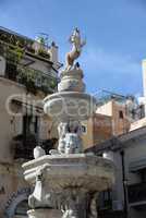 Minotaurus-Brunnen in Taormina