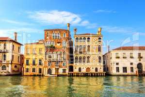 Dario Palace in Grand Canal of Venice, Italy