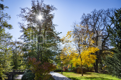 Baden-Baden, Lichtentaler Allee Spätsommer/Herbst