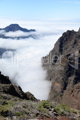 Pico de Bejenado vom Roque de los Muchachos, La Palma