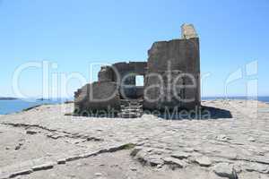 Ruine an der Cote Sauvage, Quiberon-Halbinsel