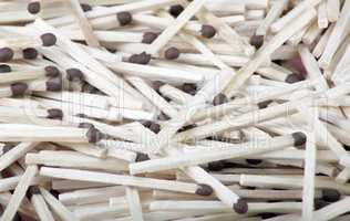 many scattering of matches