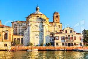 San Geremia Church in the canal of Venice, Italy