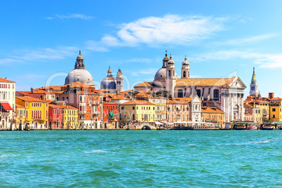 St. Mary of the Rosary Church in Giudecca channel, Venice