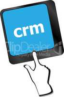 crm keyboard keys (button) on computer pc