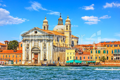 Gesuati Church on Guidecca island in Venice, Italy