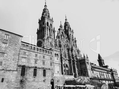 The cathedral of Santiago de Compostela