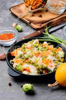 Risotto with vegetables