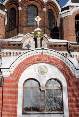 church in the winter daytime