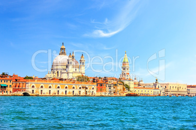 Santa Maria della Salute, San Marco and Doge's Palace, view from