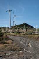 Wind farm, Galicia, Spain