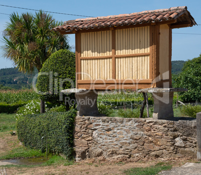 Granary, Galicia, Spain