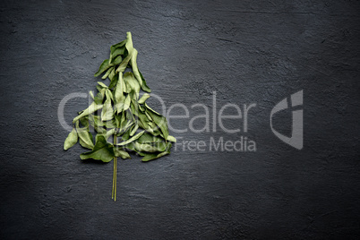 Dried curry leaves