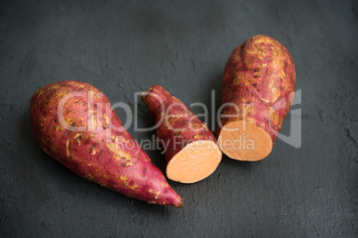 organic sweet potato