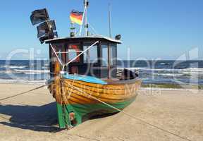 Fischerboot am Meer