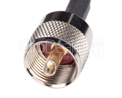 PL259 Connector with Cable Isolated