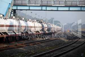 Petroleum Train at Station