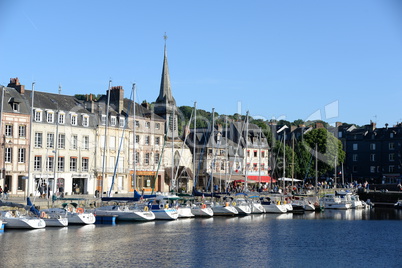 Hafen von Honfleur, Normandie