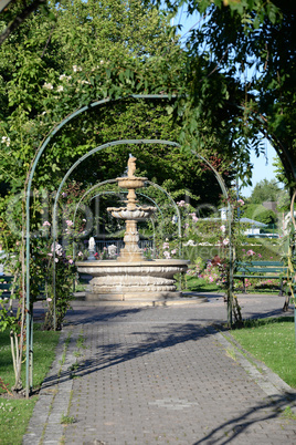 Brunnen in Honfleur, Normandie