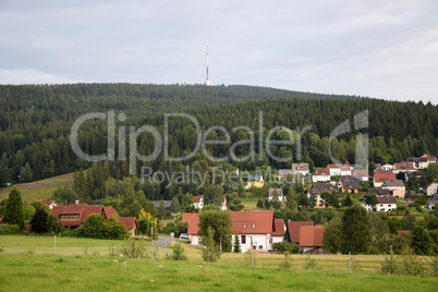 Bischofsgrün mit Ochenskopf