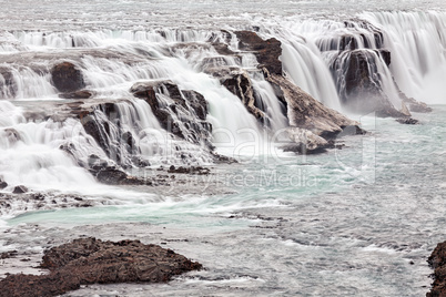 Gullfoss waterfall in Iceland