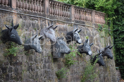 Mauer in Marburg