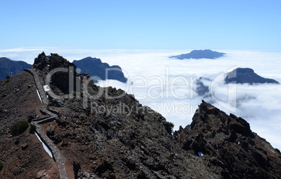 Pico de Bejenado und Cumbre auf La Palma