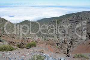 Blick vom Roque de los Muchachos, La Palma,