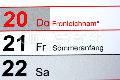 Fronleichnam