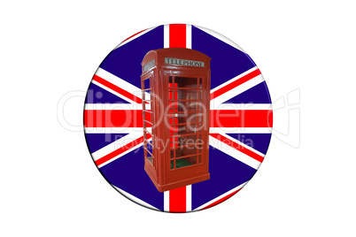 3 D Cover with Union Jack
