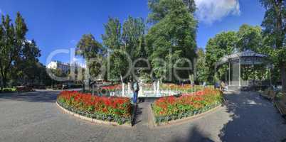 Odessa City Garden panoramic view