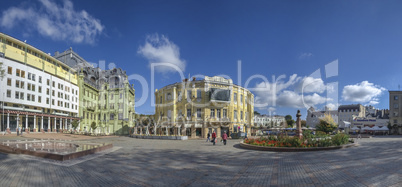 Greek Square in Odessa, Ukraine