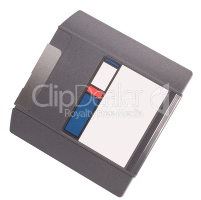 micro floppy disk isolated