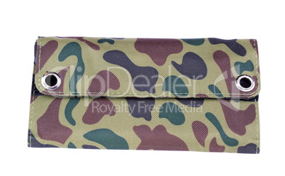 military Bag Isolated