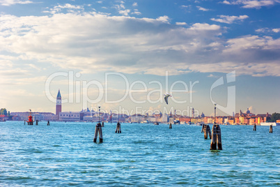 San Marco Square, Doge's palace and other sights of Venice, view