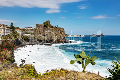 Castello Svevo of Aci Castello, Sicily