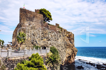 Castello Svevo of Aci Castello, Sicily