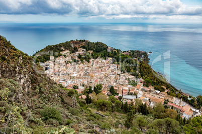 Taormina tourist town in Sicily