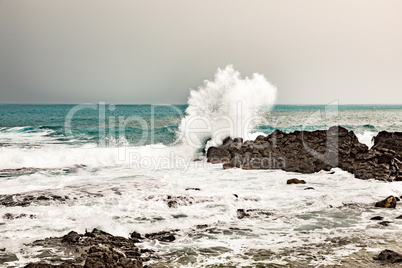 Landscape at the sea