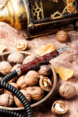 Shisha with with walnut flavor
