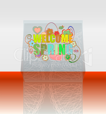 Welcome Spring Holiday Card