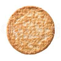 wheat cracker isolated